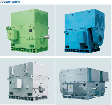 motore asincrono ad alta tensione IP55/IP54 del motore a corrente alternata 4000kw un'induzione di 3 fasi